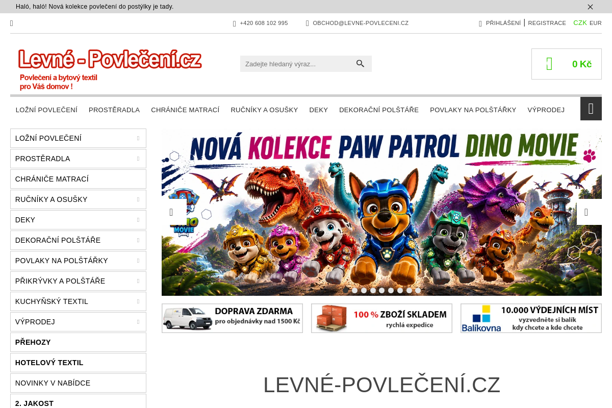 Levne-povleceni.cz