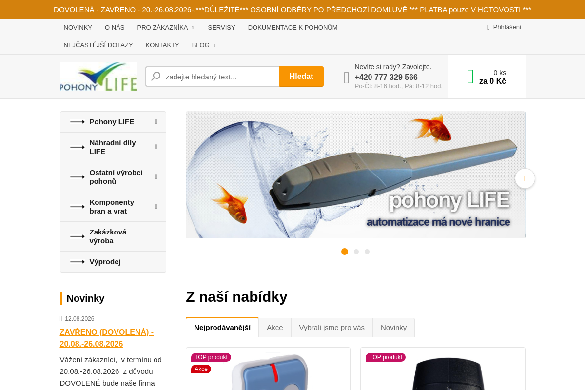 Pohonylife.cz