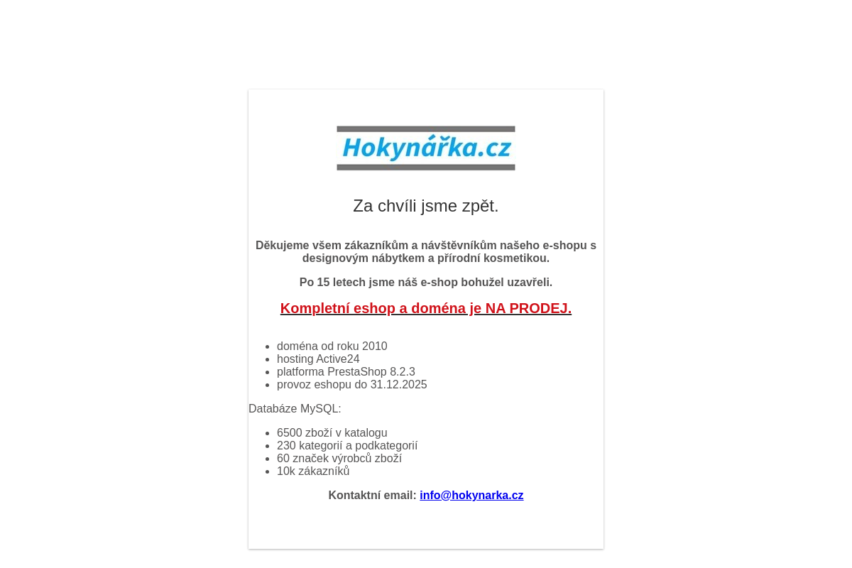 Hokynářka.cz