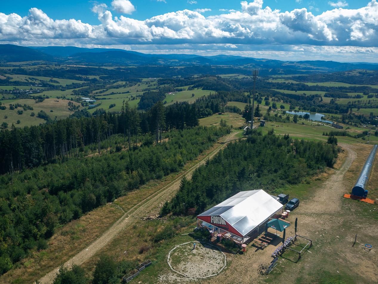 Občerstveni u rozhledny Stříbrná Twiggy foto 2