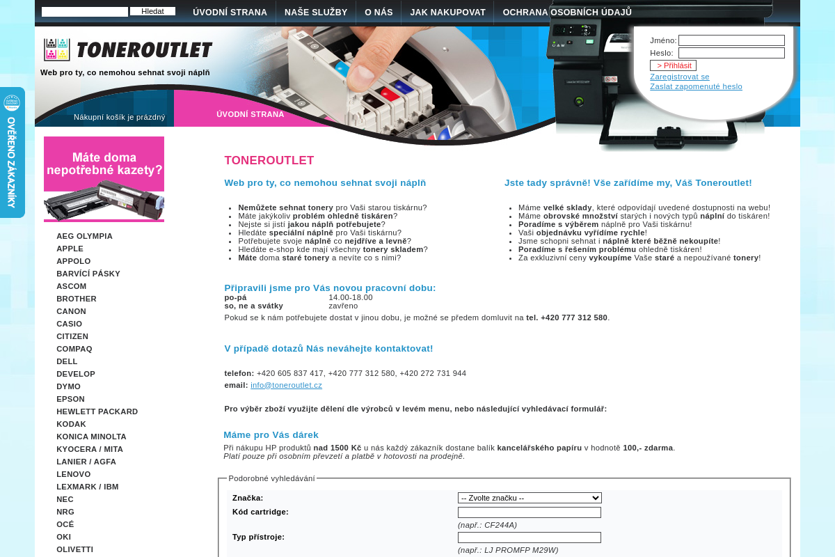 Toneroutlet.cz