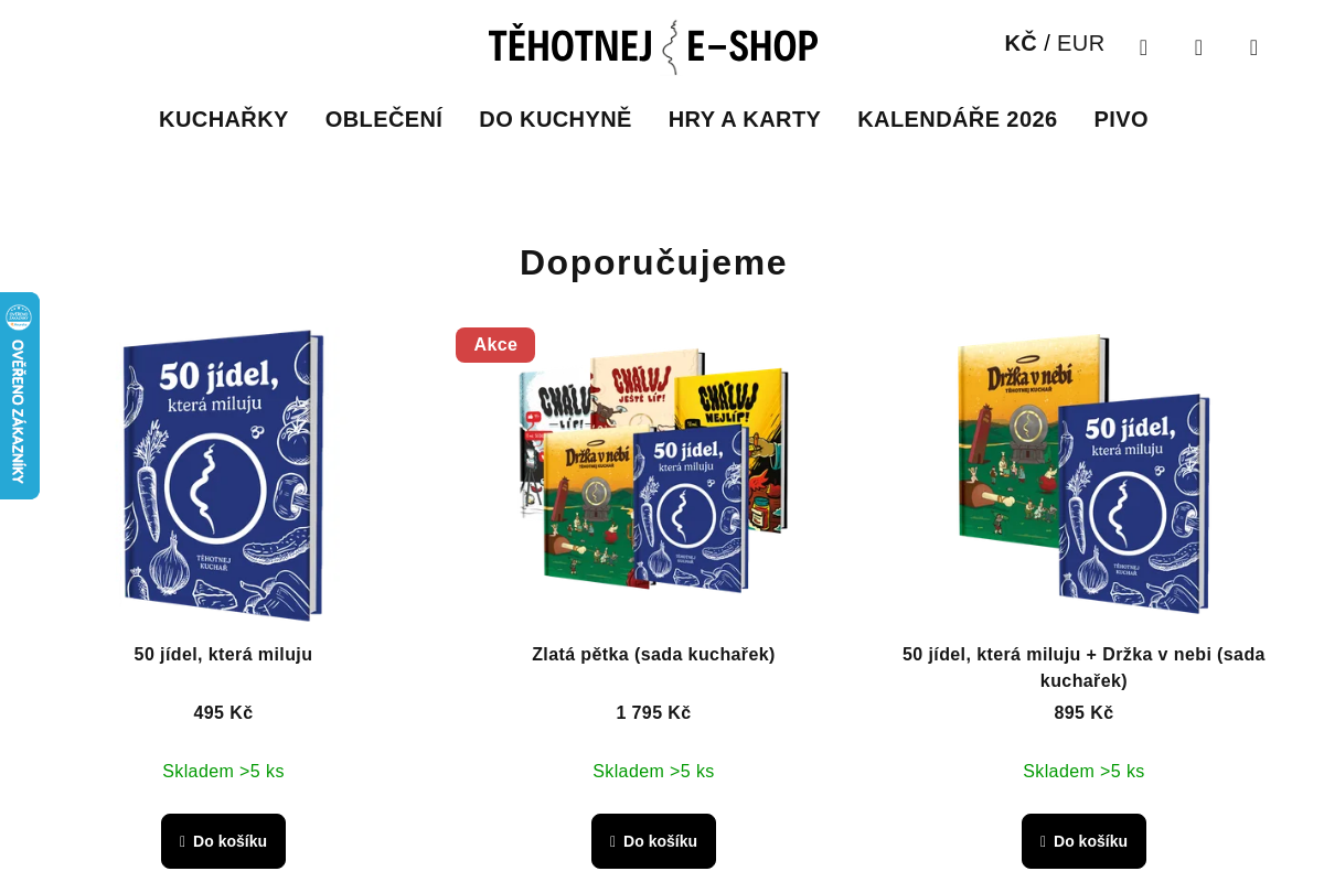 Těhotnej e-shop