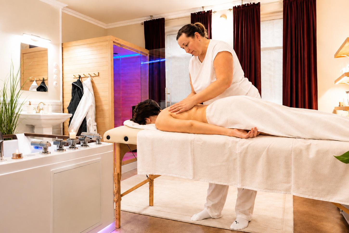 Dárkové poukazy na wellness s masáží