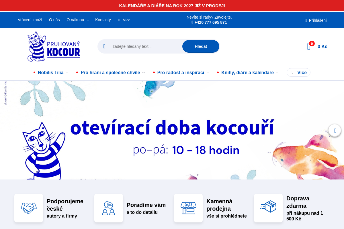 Pruhovaný kocour