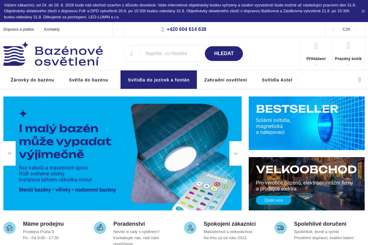 Bazénové-osvětlení.cz