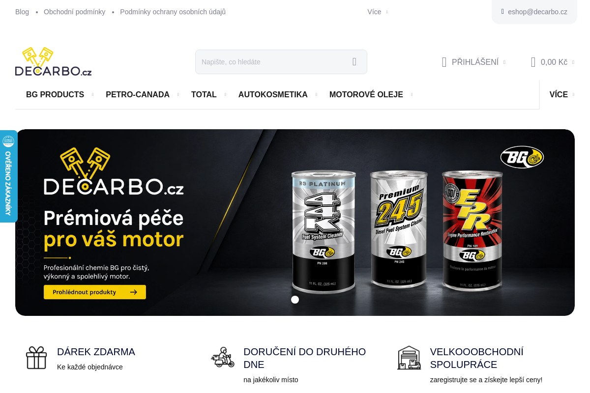 Decarbo.cz - eshop