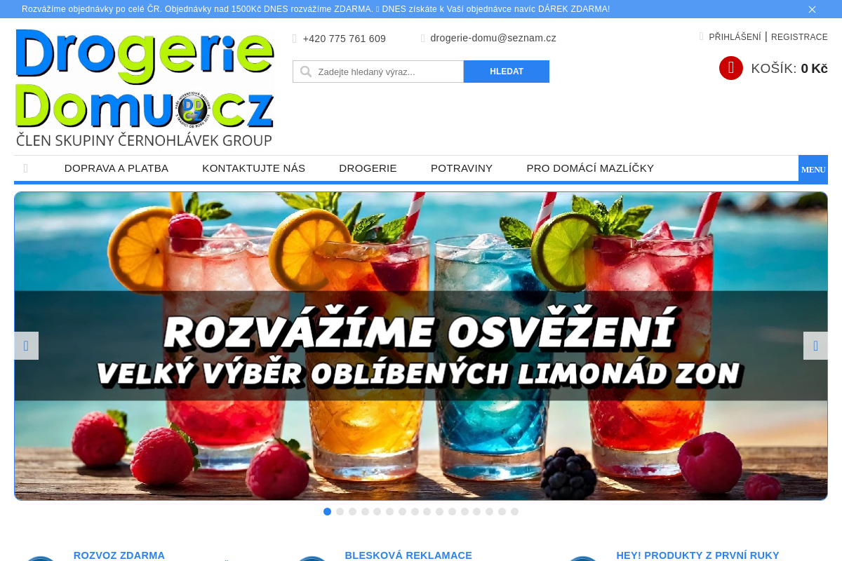 Drogerie domu CZ