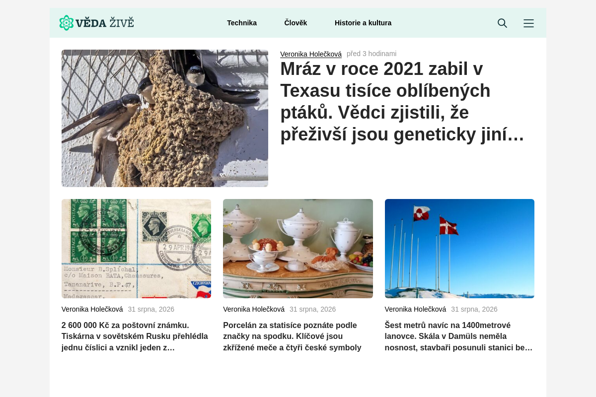 VědaŽivě.cz
