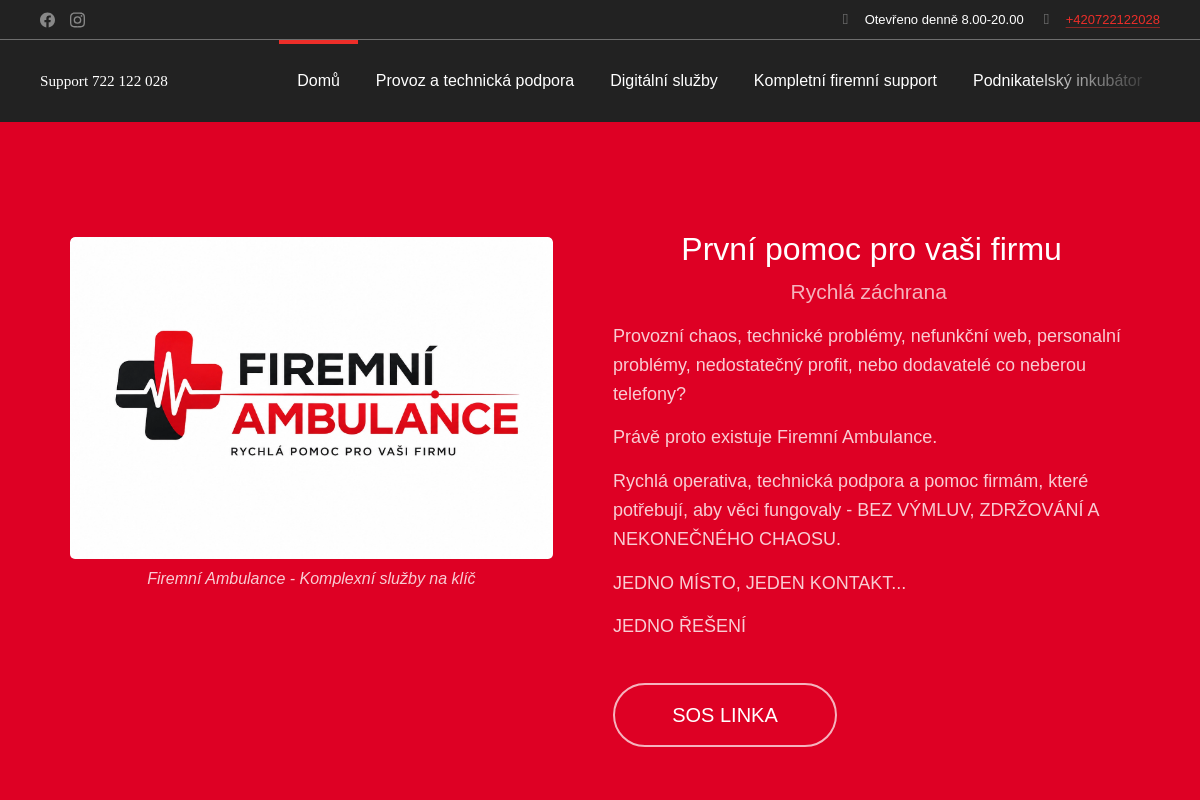 Firemní Ambulance