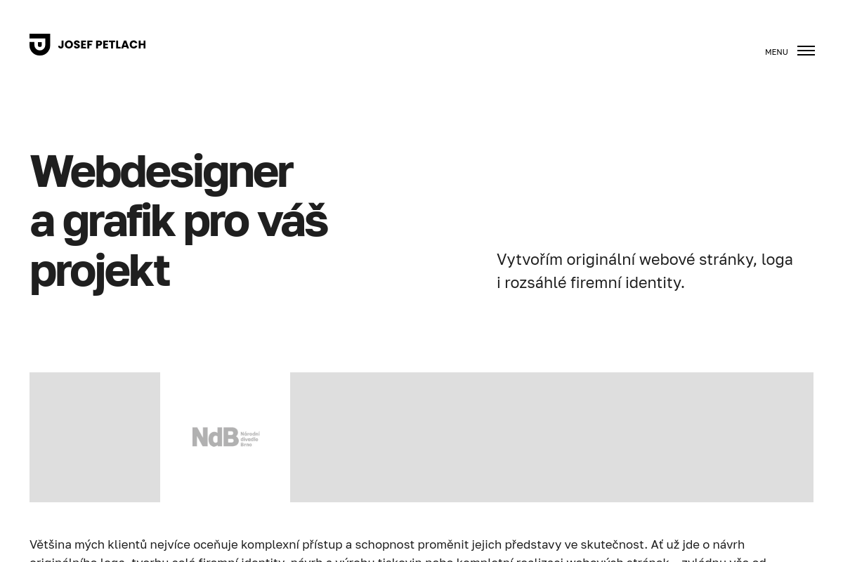 Tvorba webů a grafika Josef Petlach