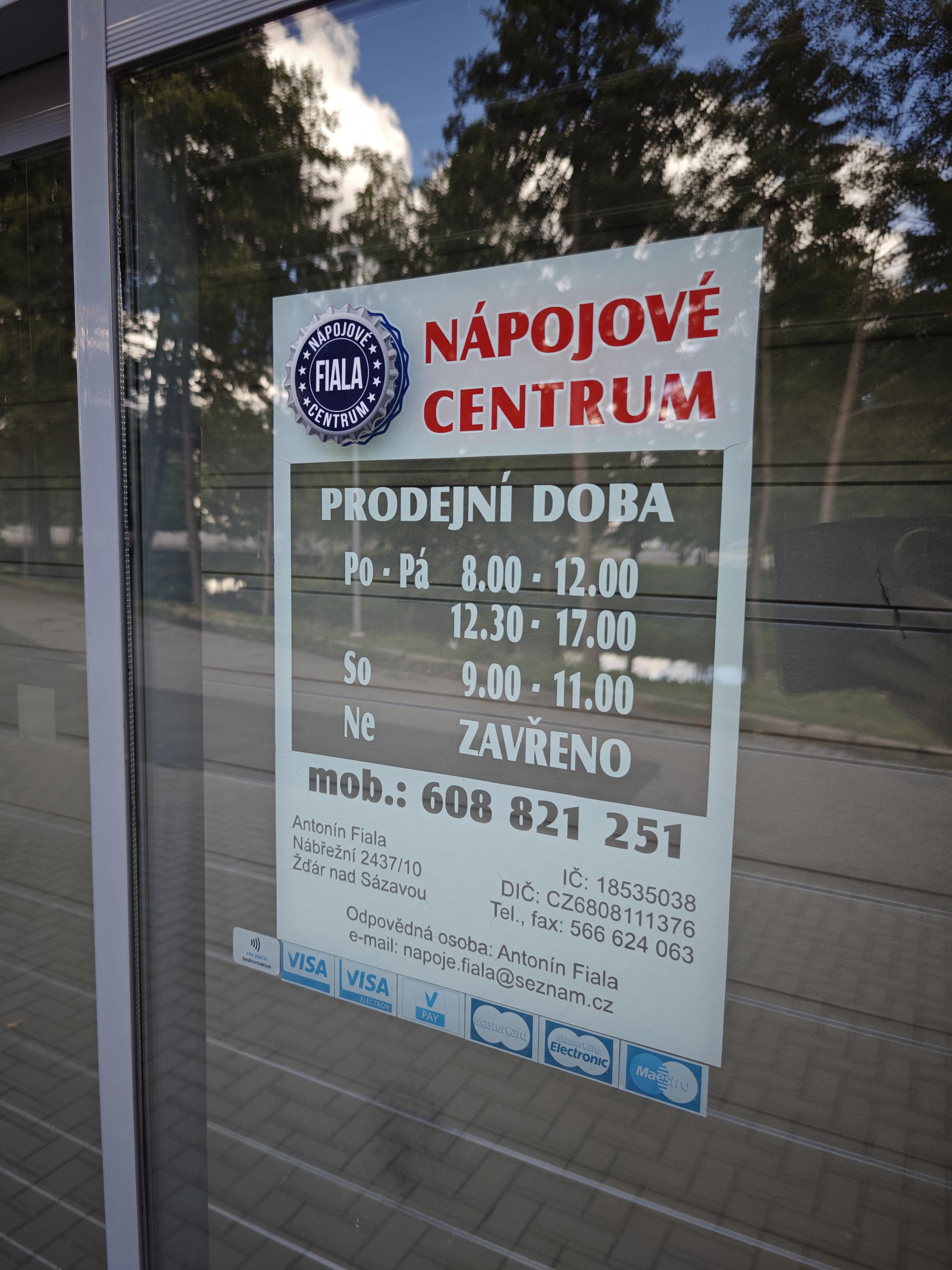 Nápojové centrum Fiala