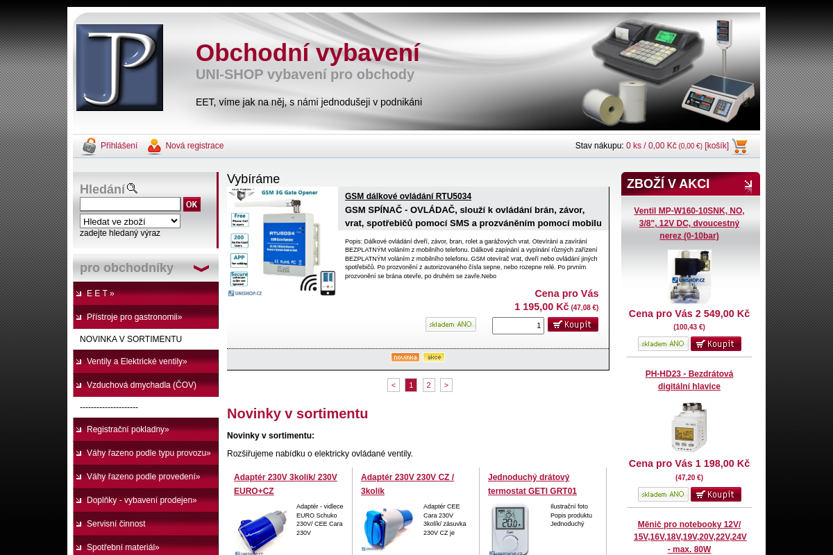 Web-rychle.eu/vybaveniobchodu