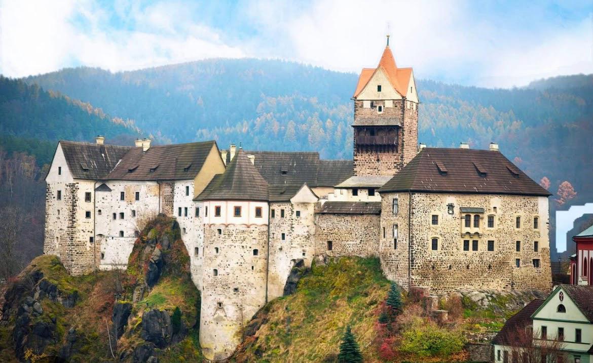 Hrad Loket - prohlídka s textem