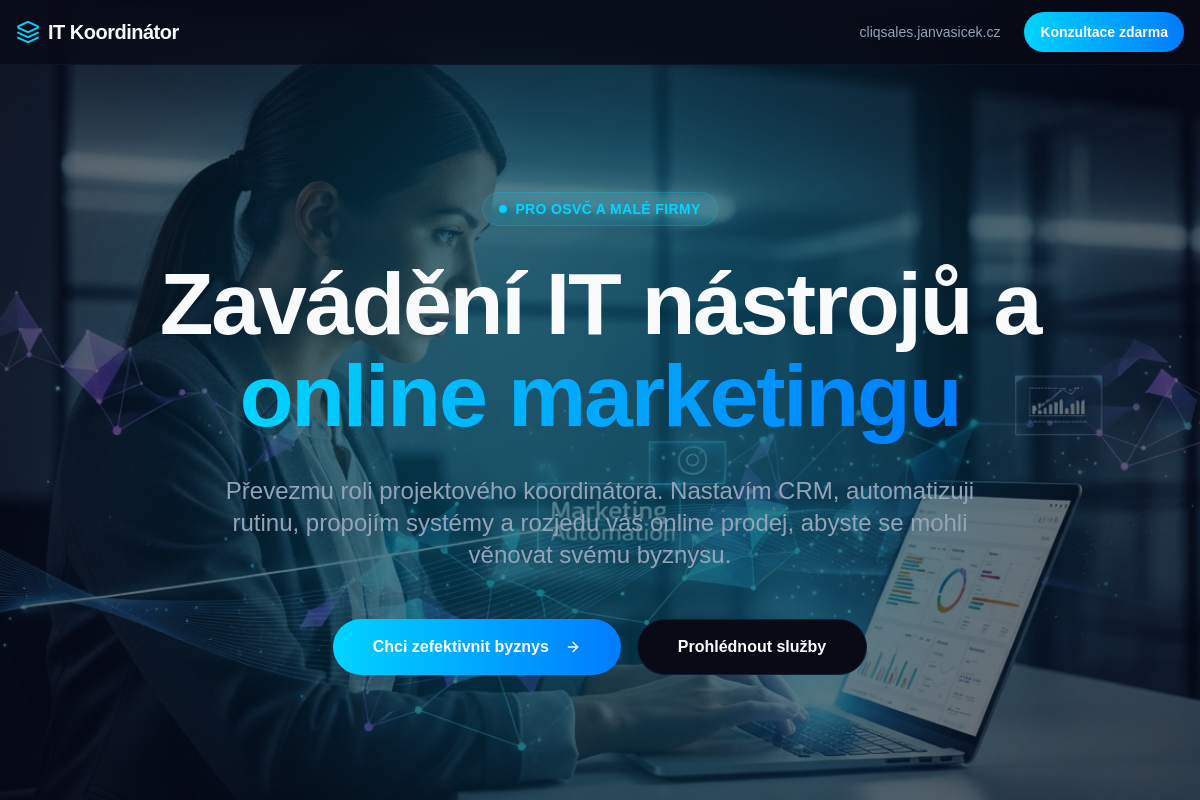 Online marketing Jan Vašíček