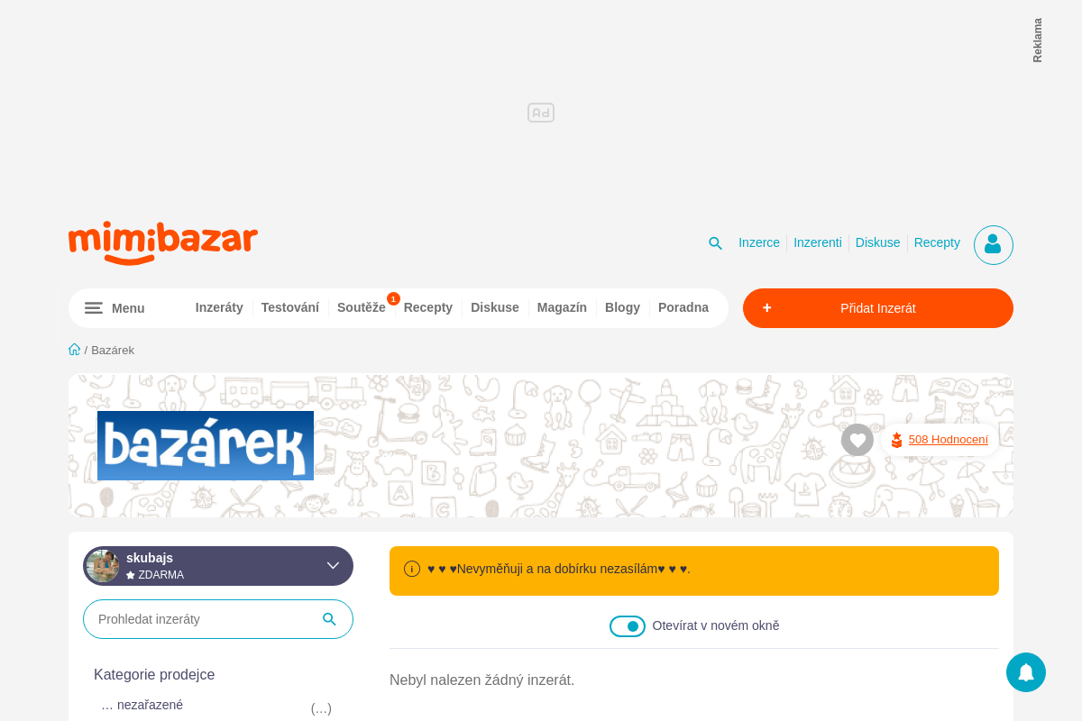 Mimibazárek
