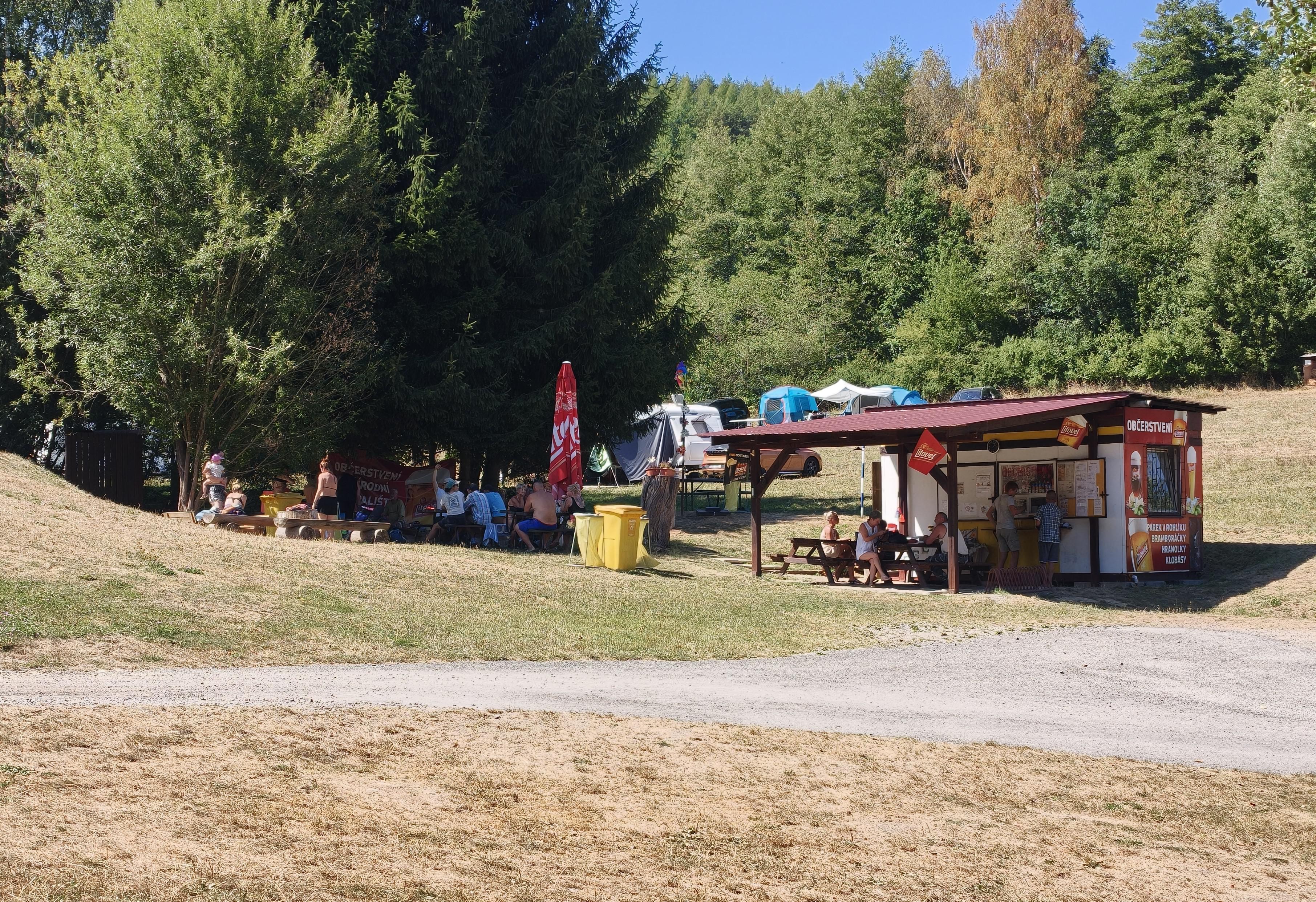 Občerstvení na koupališti Rédová