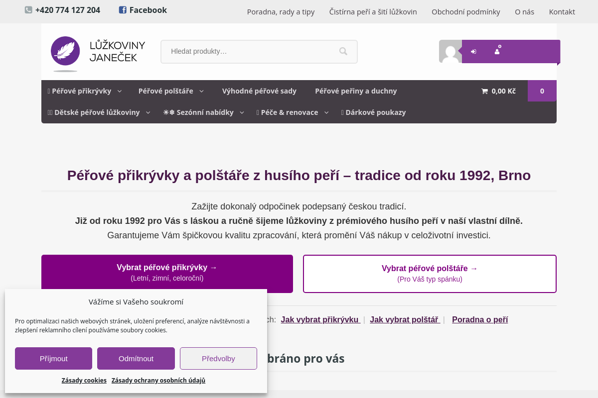 Lůžkoviny Janeček