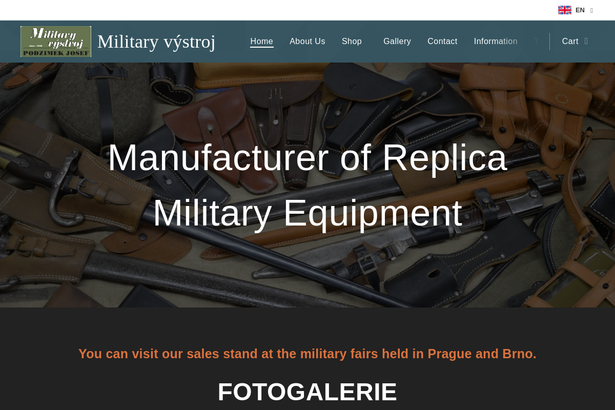 Military výstroj - Josef Podzimek
