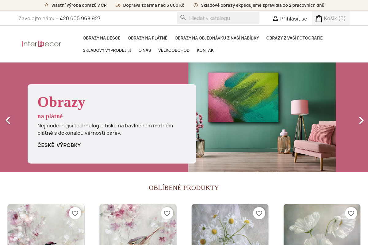 Interdecor-obrazy.cz