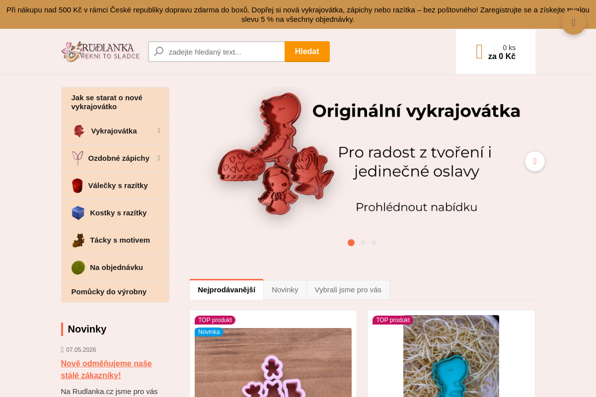 Rudlanka 3D tisk