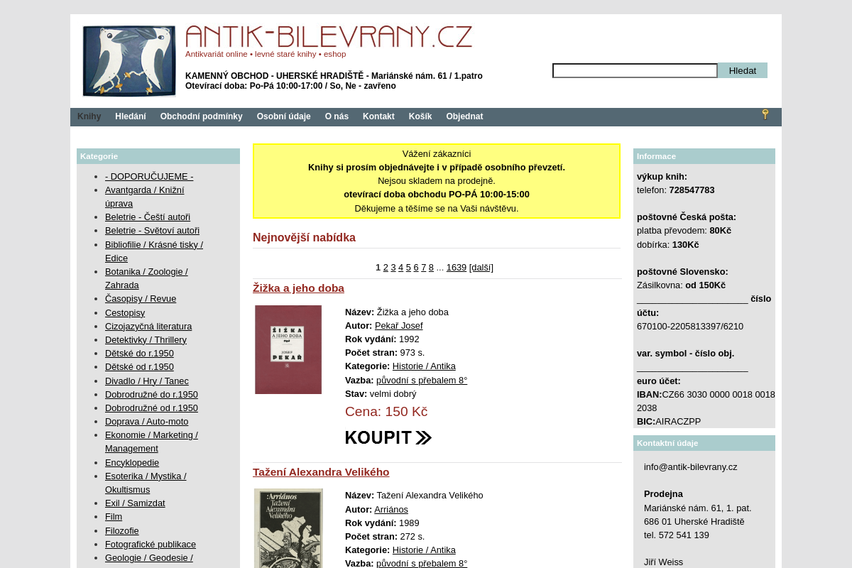 Antik-bilevrany.cz
