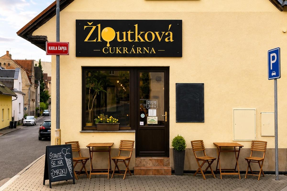 Žloutková - cukrárna