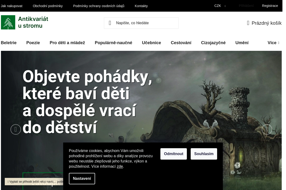 Antikvariatustromu.cz