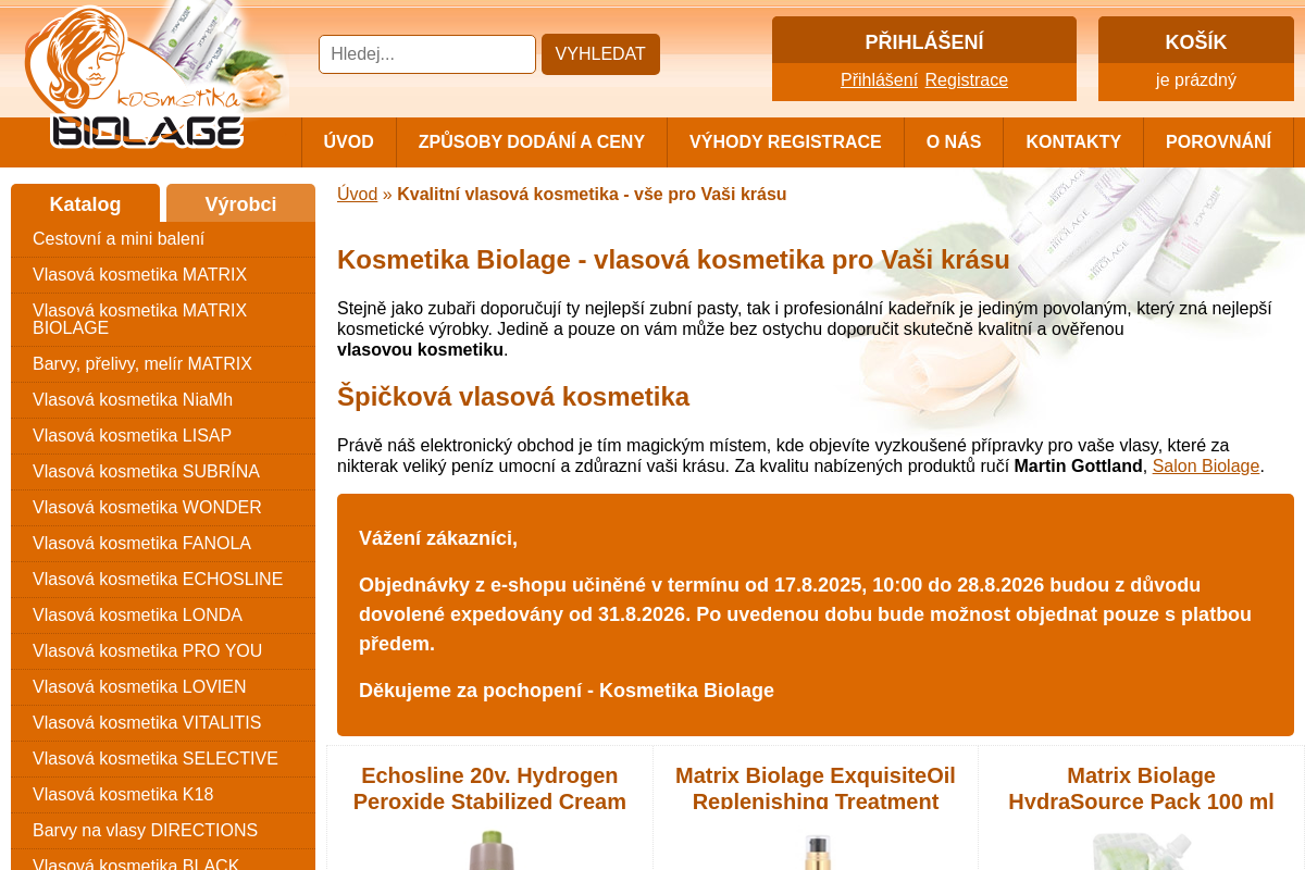 Kosmetika-biolage.cz