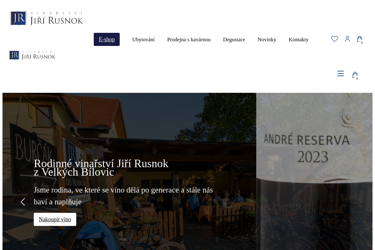 Rodinné vinařství Jiří Rusnok