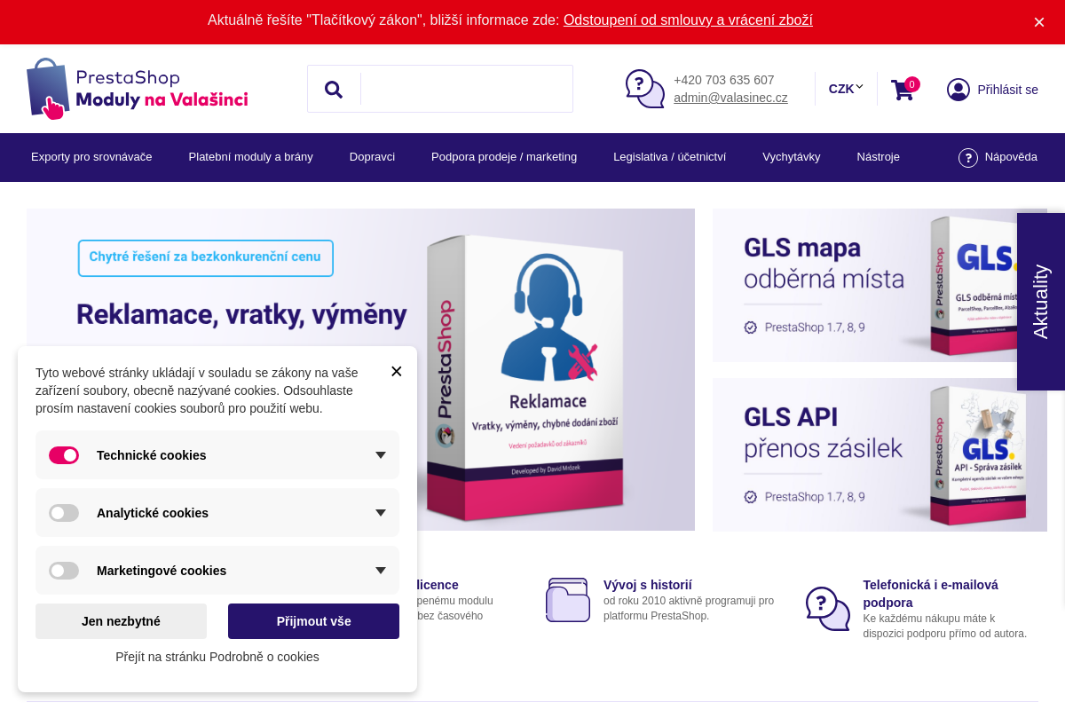 Prestashop.valasinec.cz