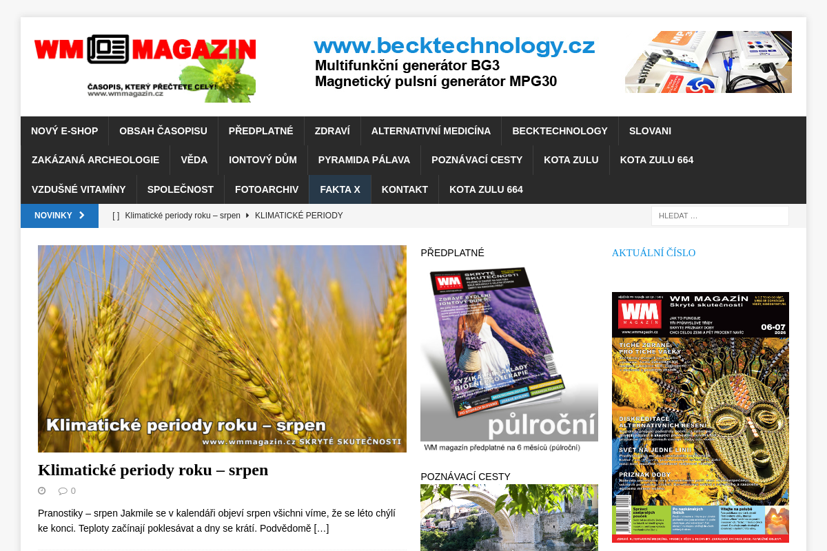 WM magazín