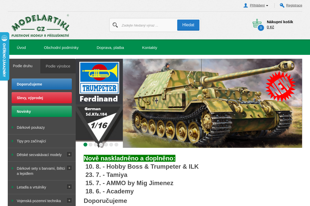 MODELARTIKL.CZ