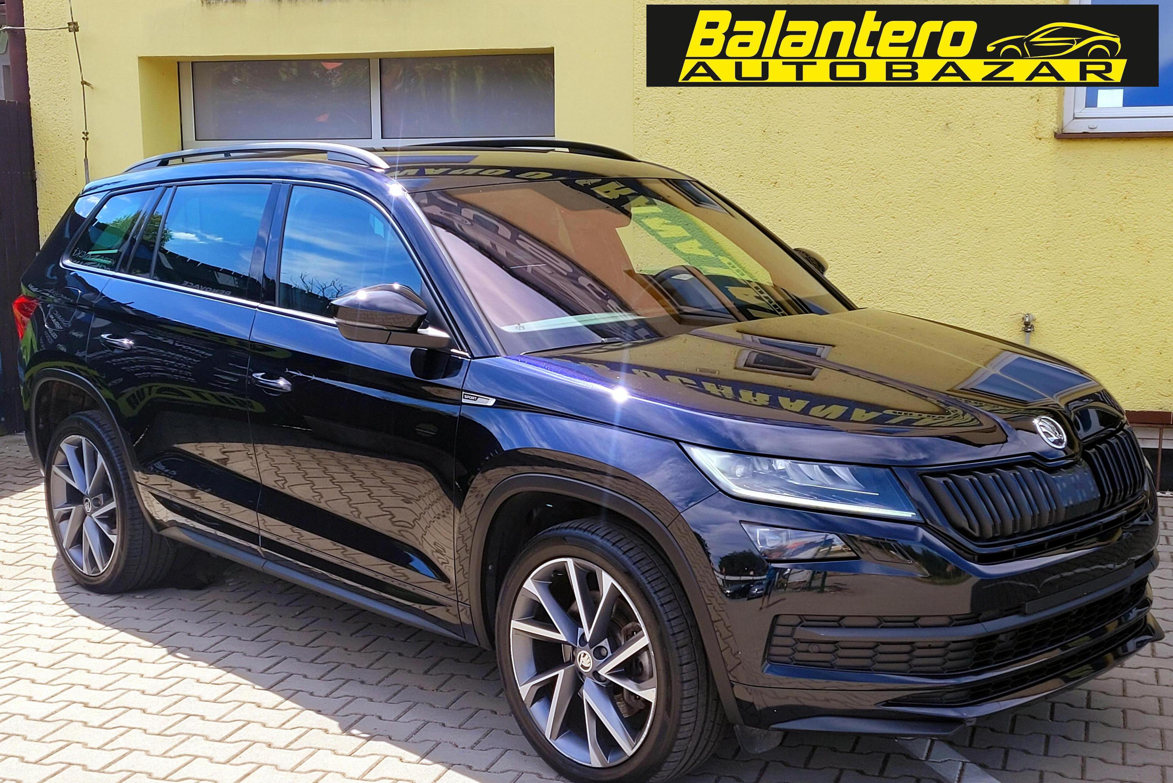 Kodiaq 2,0TDi DSG 190k Sport-Line,CZ,málo najeto