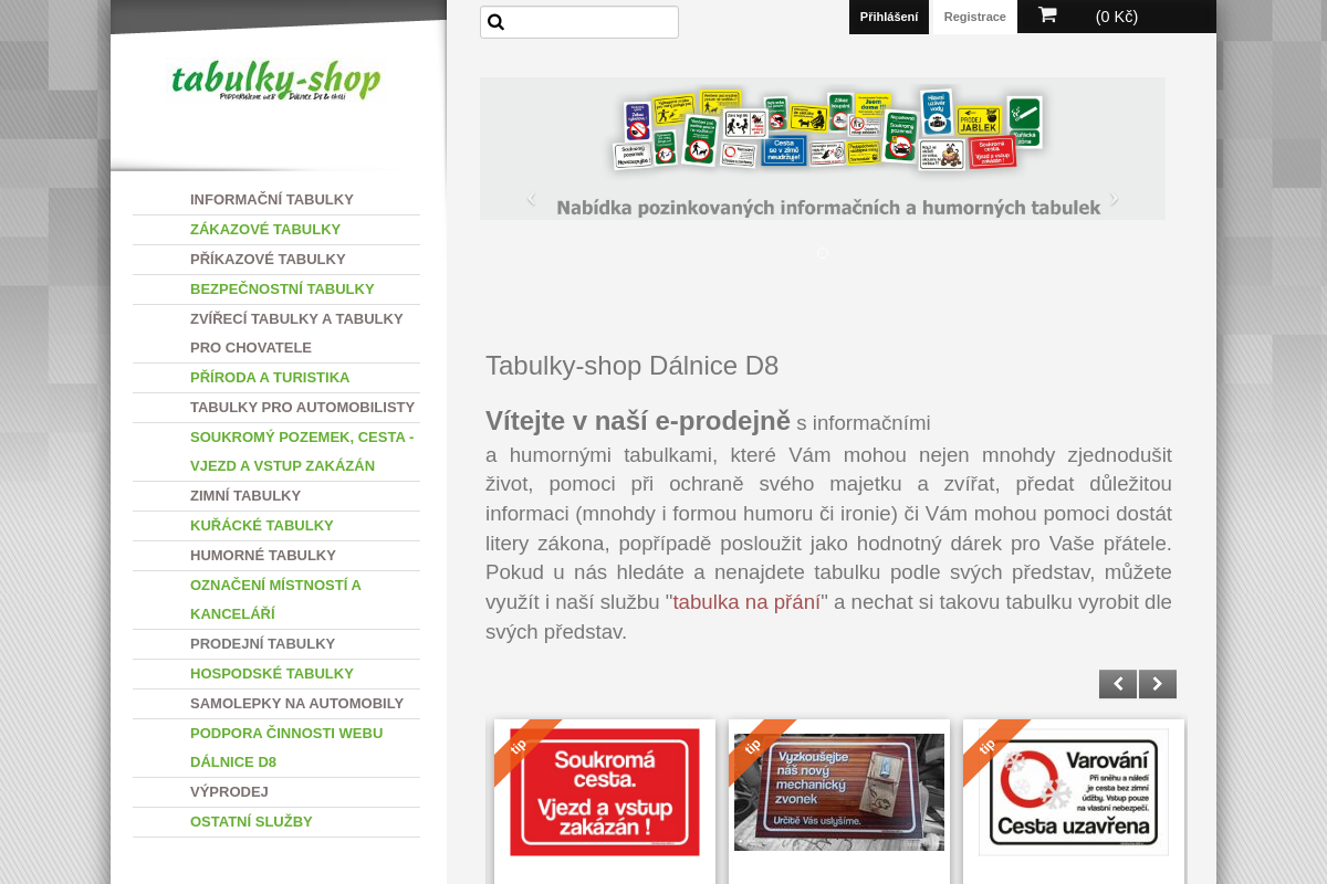 Tabulky-shop.de8.cz