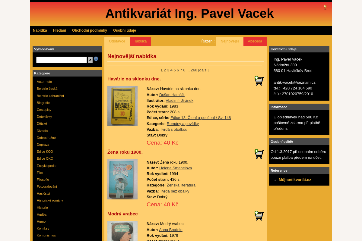 Antik-vacek.cz