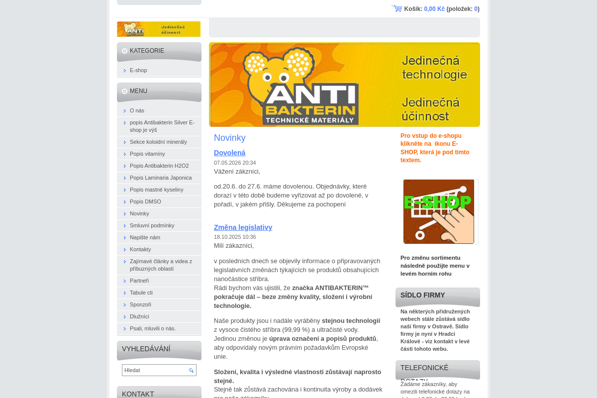 Antibakterin