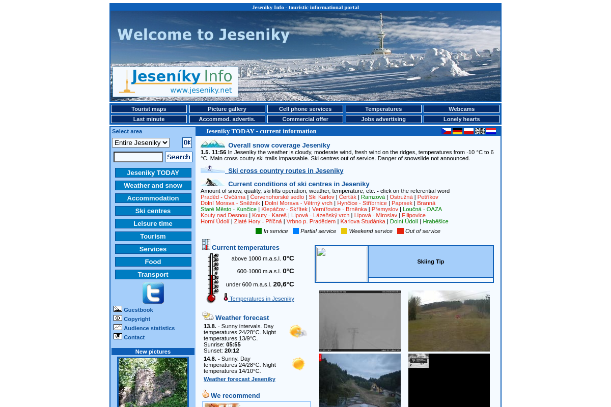 Jeseníky Info