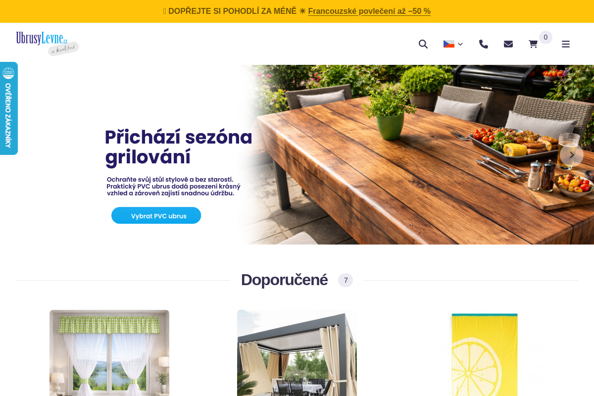 UbrusyLevne.cz