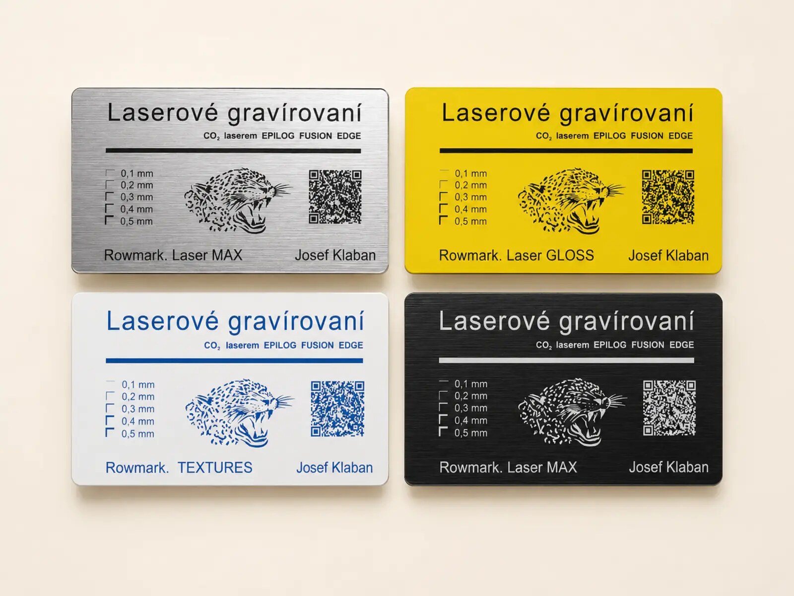 Gravírování a řezání laserem Josef Klaban foto 2