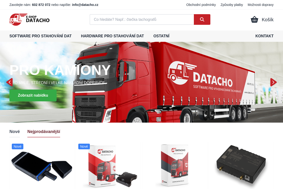 E-shop Datacho.cz