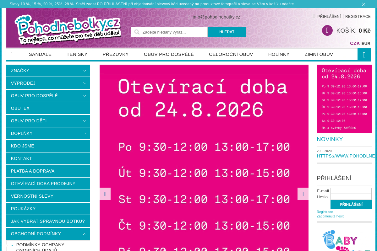 Pohodlnebotky.cz