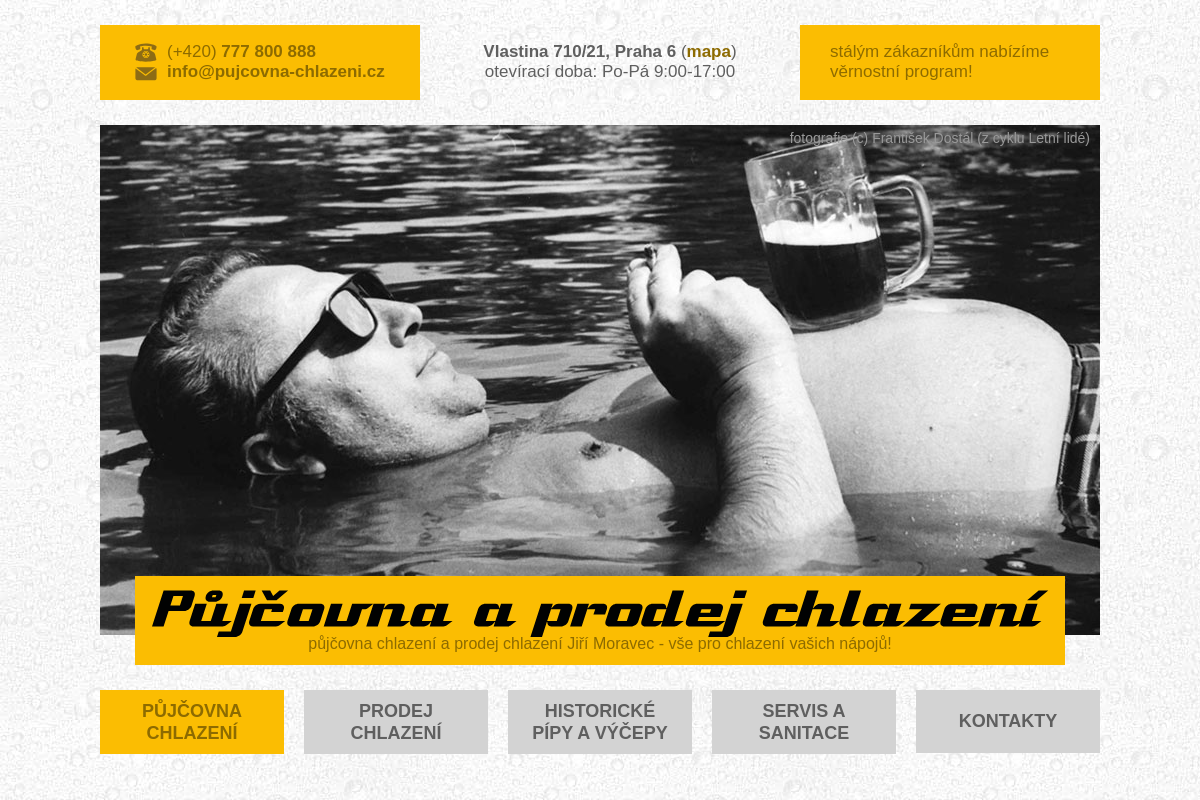Pujcovna-chlazeni.cz foto 1