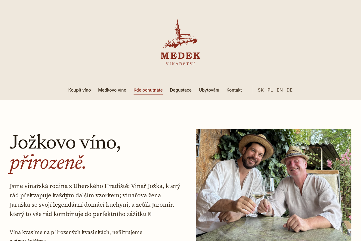 Vinarstvimedek.cz