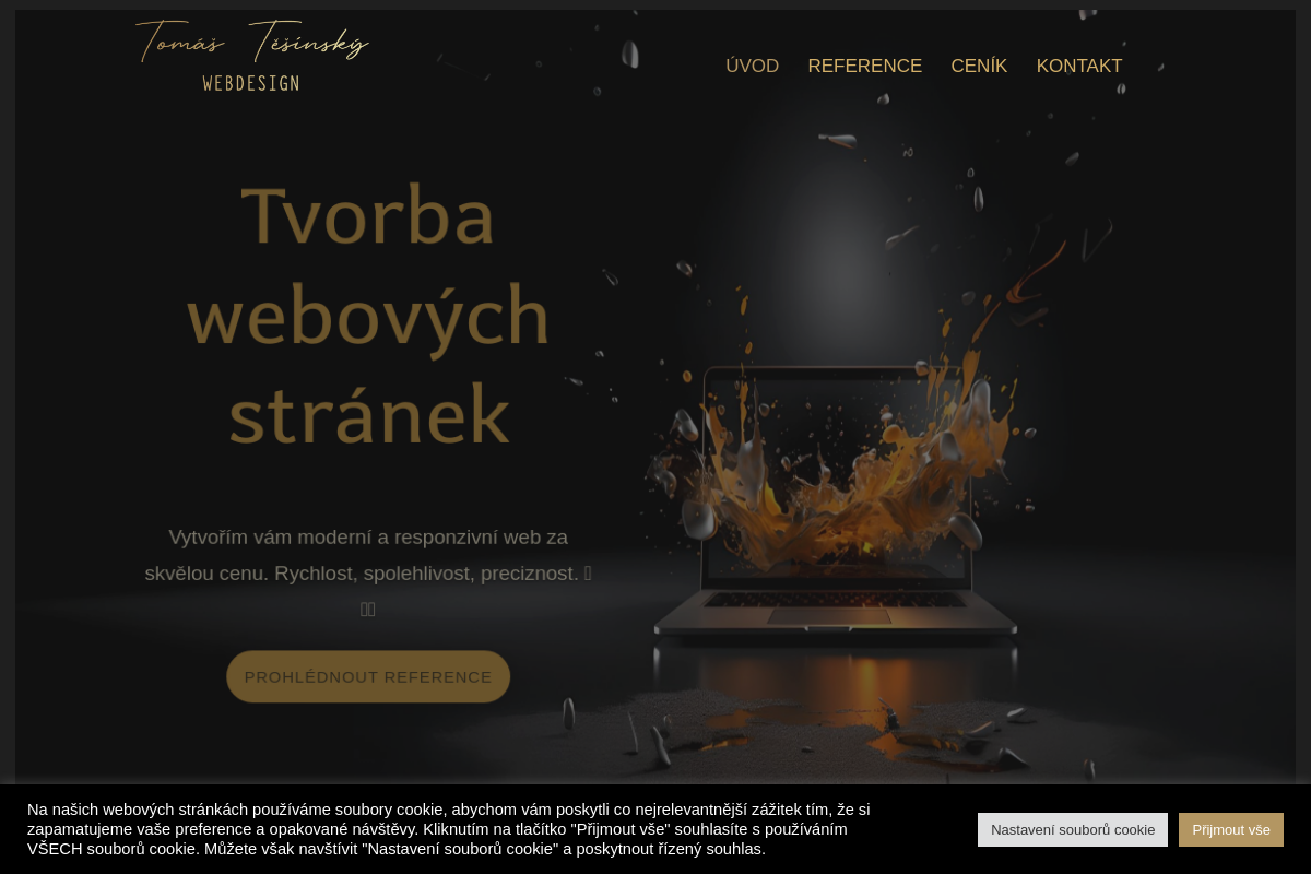 Tomáš Těšínský - Webdesign