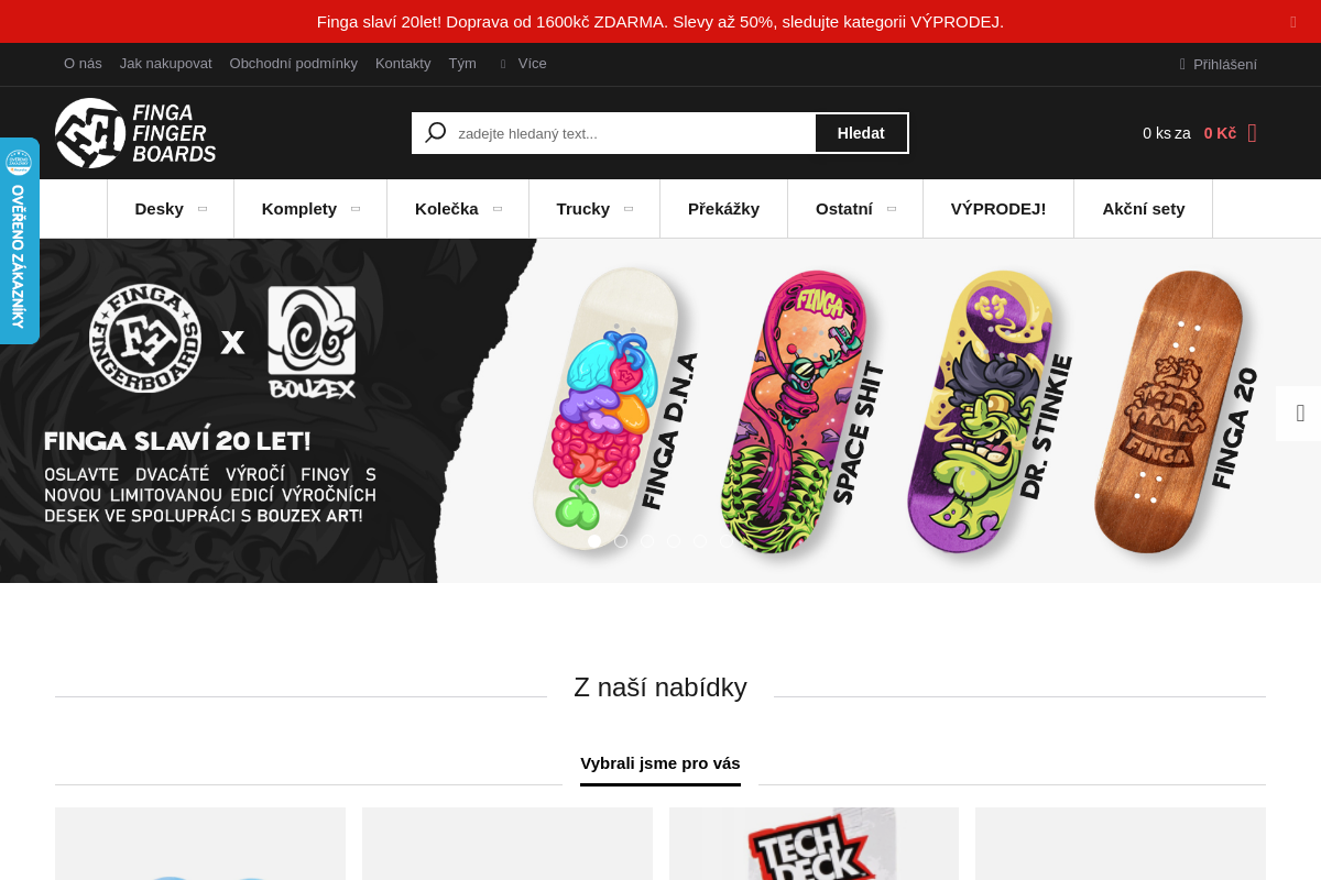 Finga fingerboards