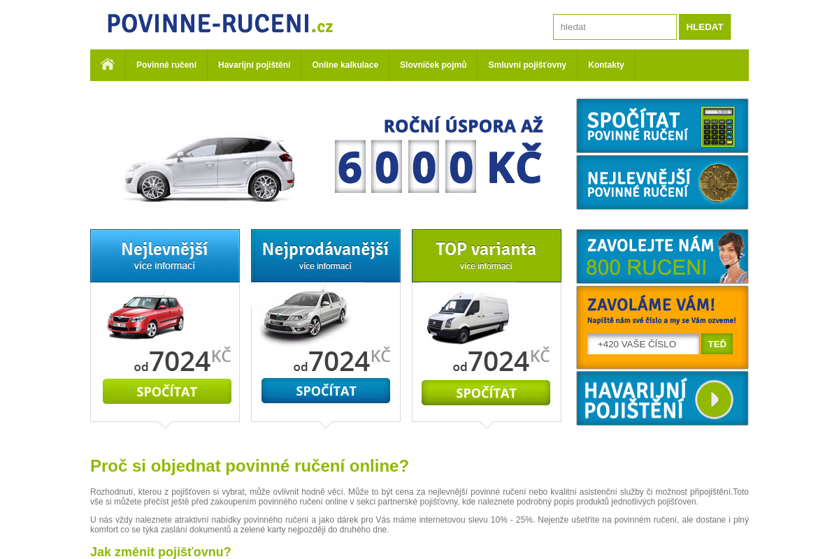 Povinné ručení, s.r.o.