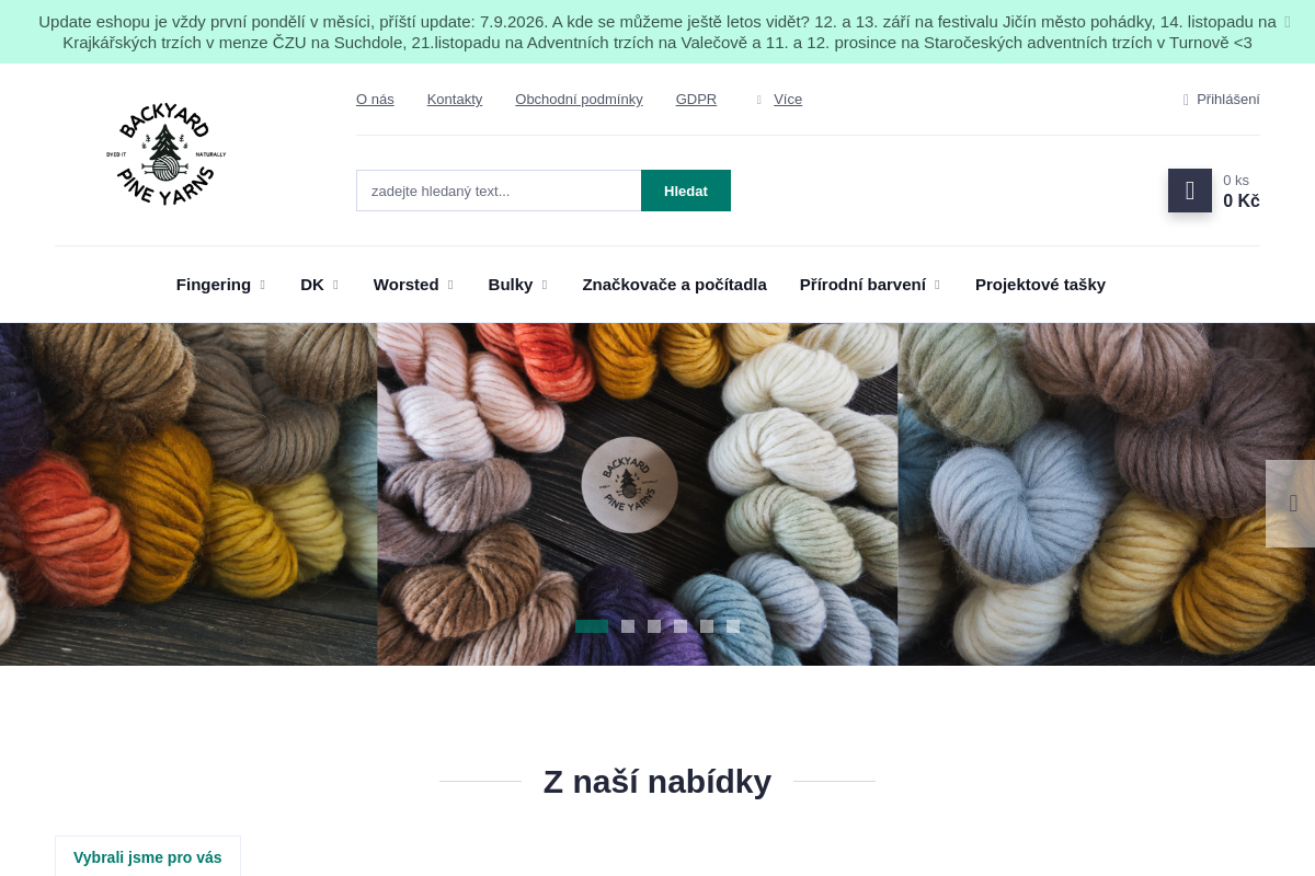 Backyard Pine Yarns