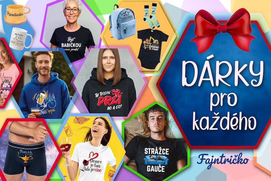 Originální trička, mikiny, hrnky a jiné dárky