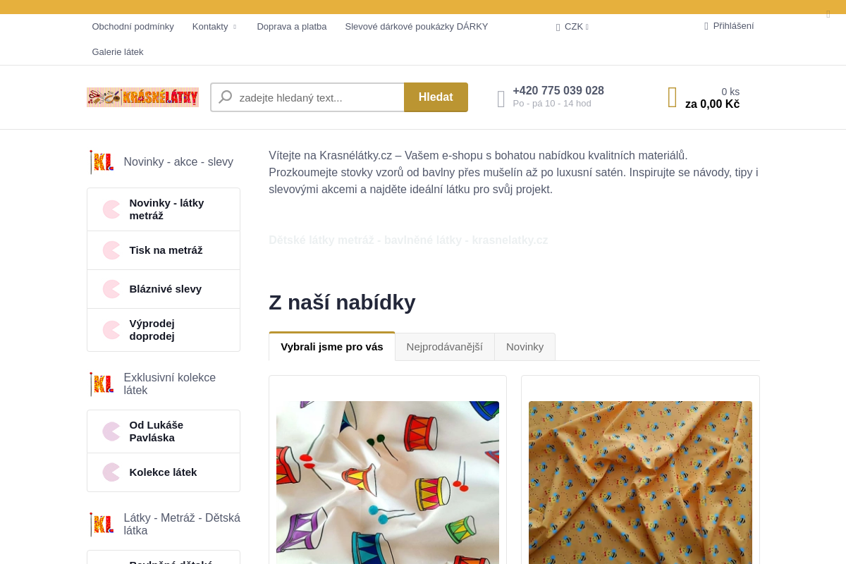 KRÁSNÉ LÁTKY. CZ