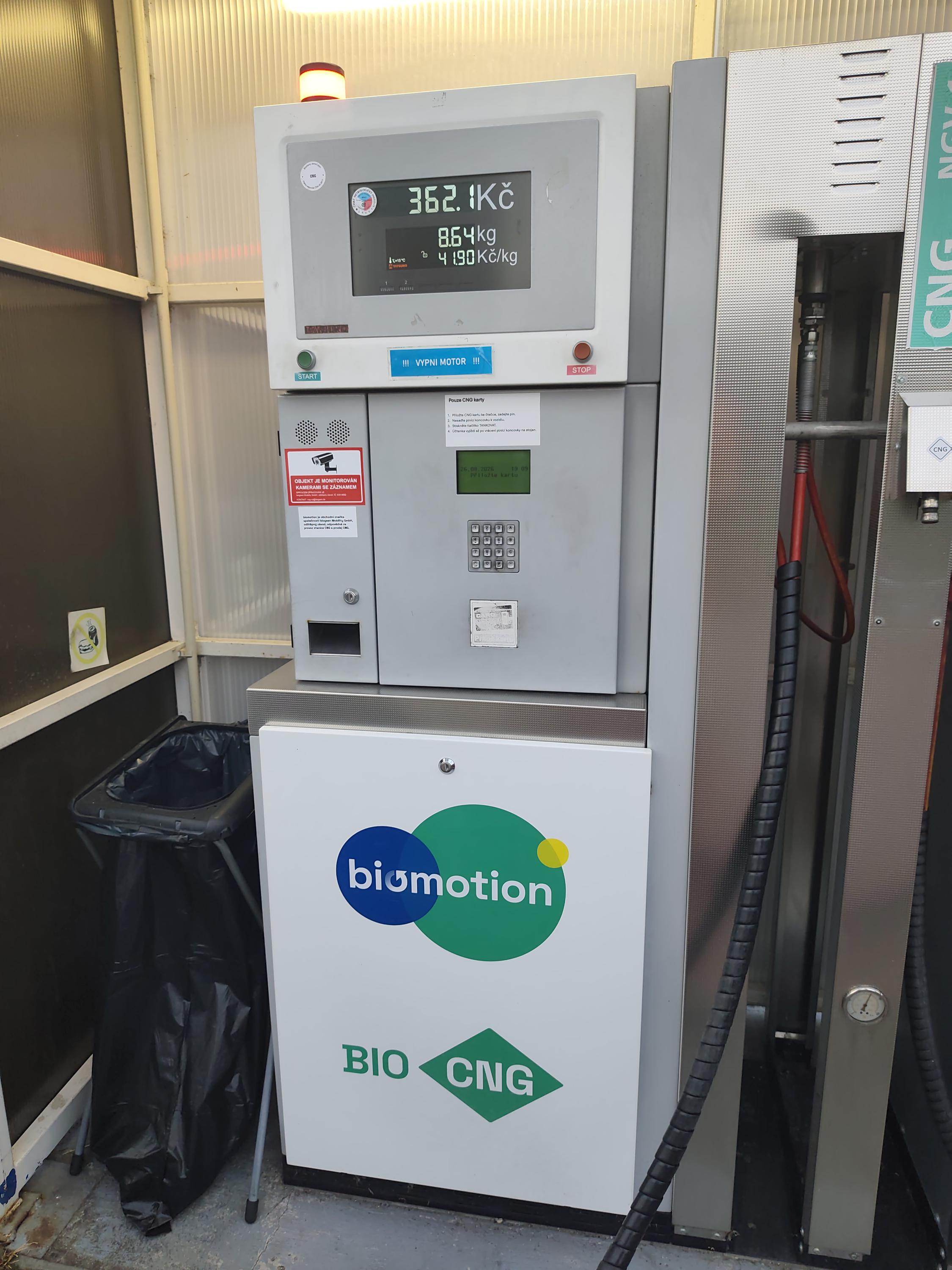 CNG stanice - biomotion foto 2